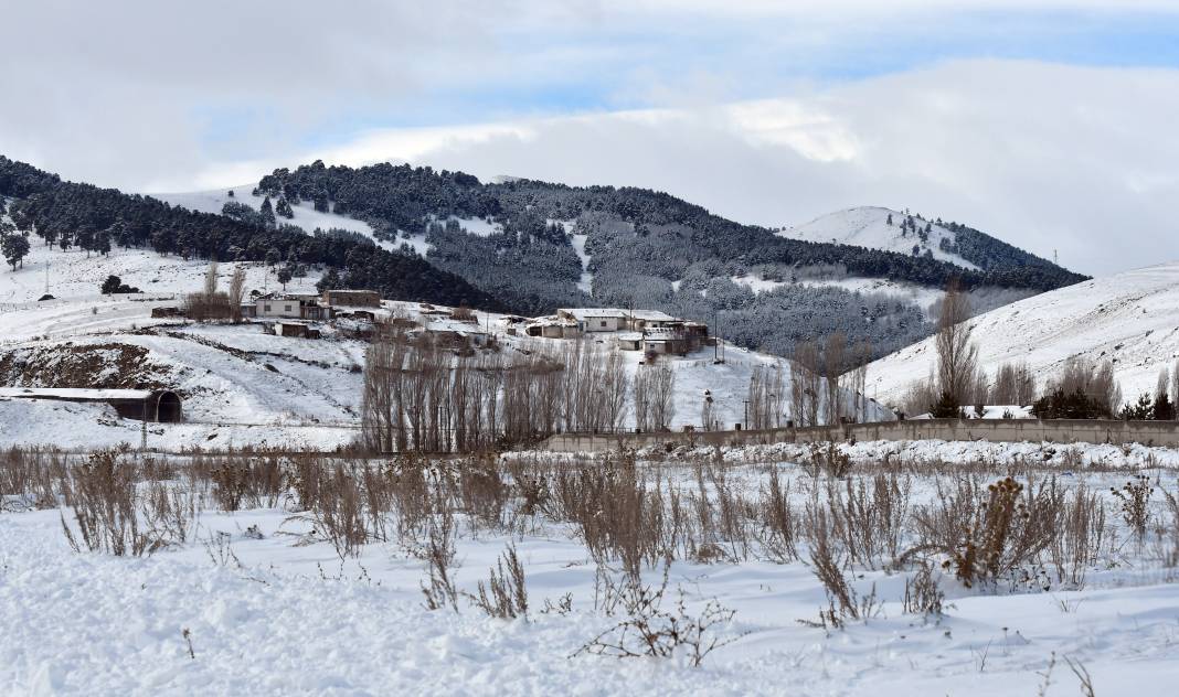 Doğu Anadolu'da kar yağışı durdu, soğuk hava etkisini koruyor 11